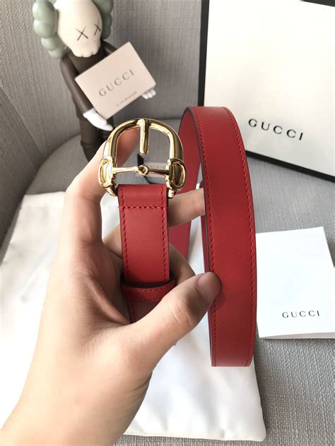 red gucci belt yupoo